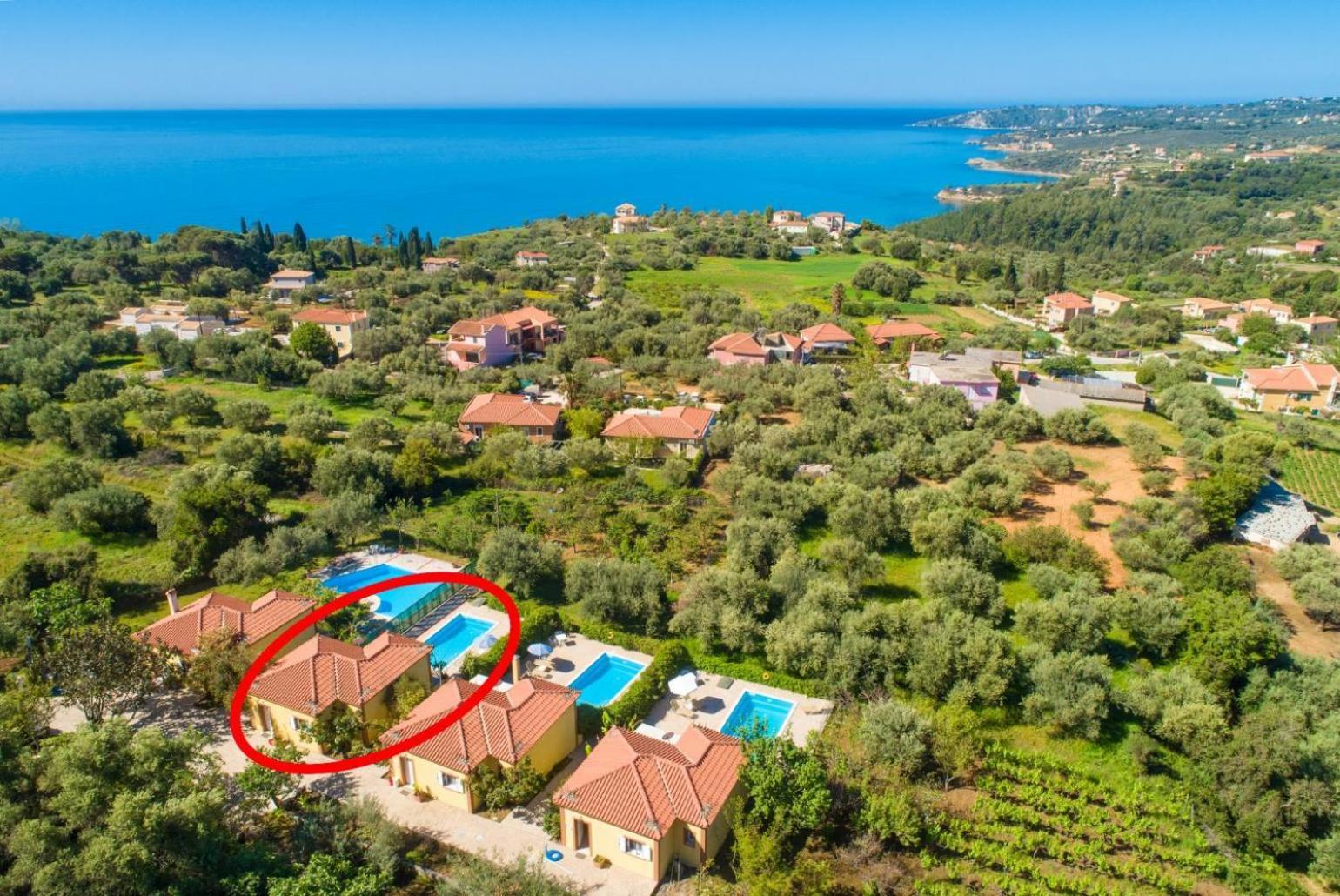 Villa Russa Alexandros Khelmáta Esterno foto